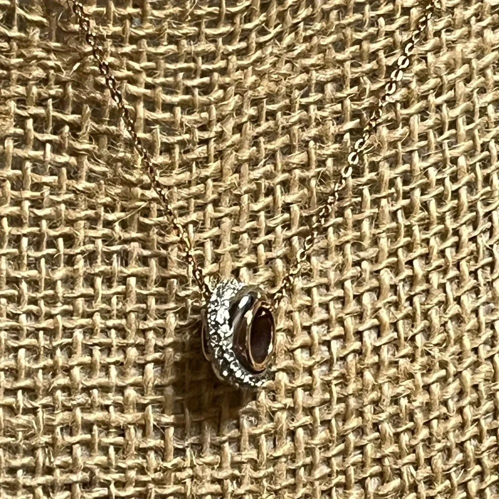 Swarovski Crystal Rose Gold Necklace - Picture 6 of 13